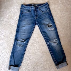 American Eagle Denim Crop Jeans